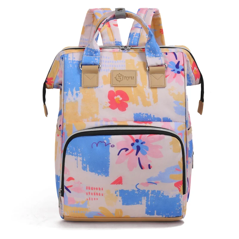 Stylische Mehrfach-Taschen Wickelrucksack Karnz