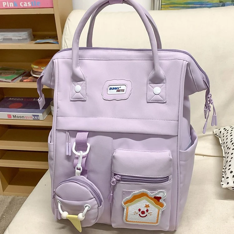 Stylischer Mehrfach-Taschen-Rucksack Karnz