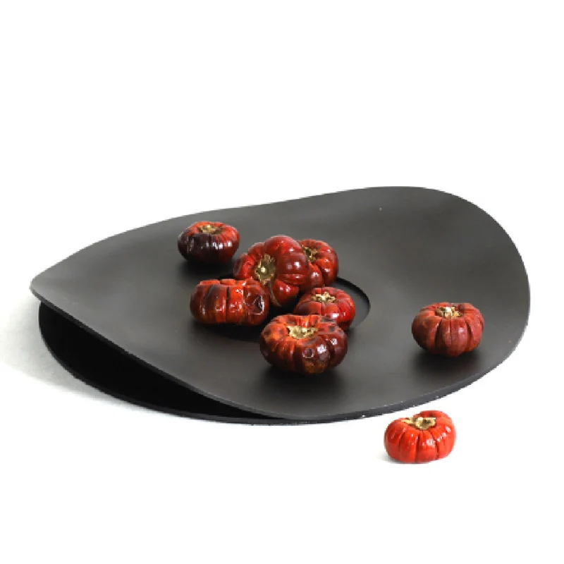 Elegantes dekoratives Serviertablett