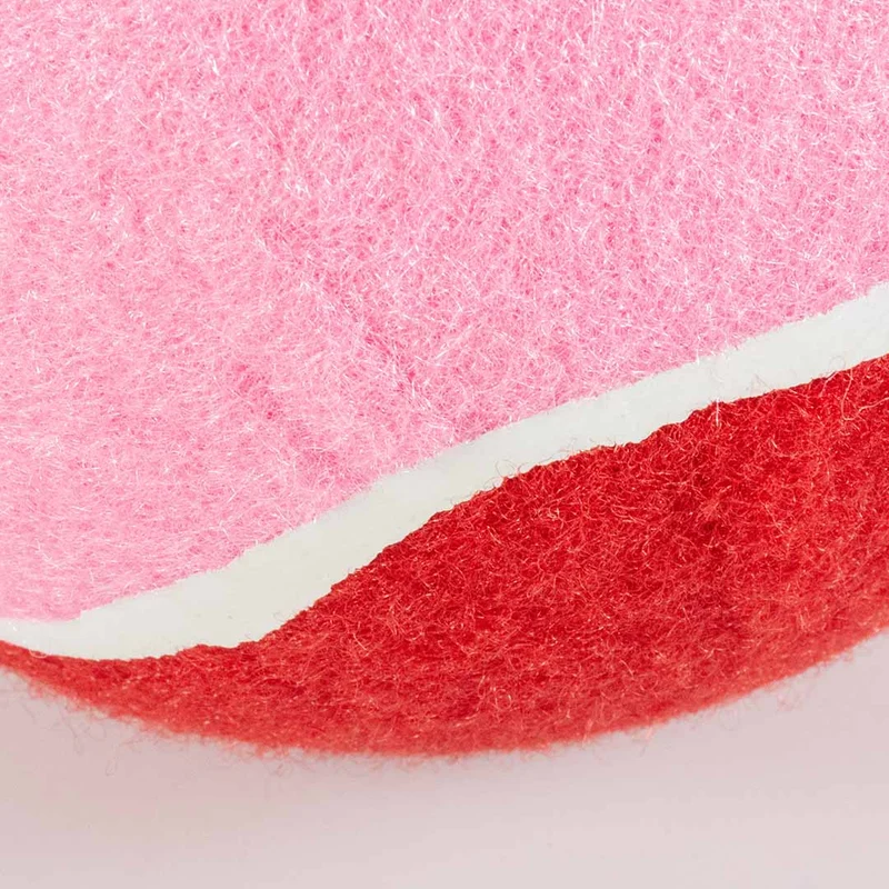 Ebi Coockoo Chase Me XL Tennis Ball - Dog Catch & Fetch Toy - Pink/12.7cm