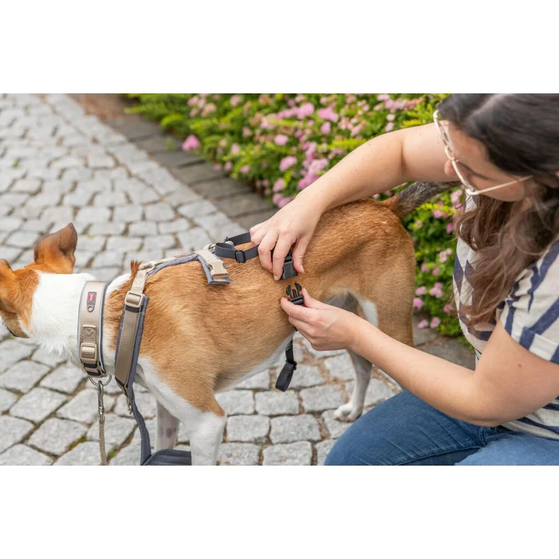 Trixie Panic Adapter Stay for Dog Harnesses - BLACK/M-L