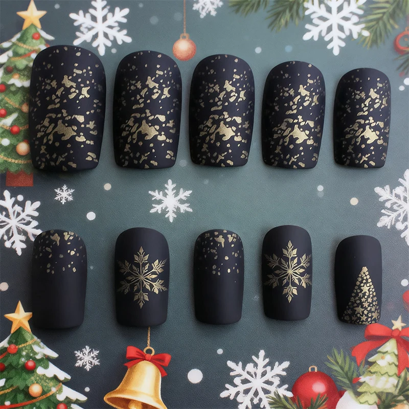Dekorative Matte Nagelkunstverlängerungen Karnz