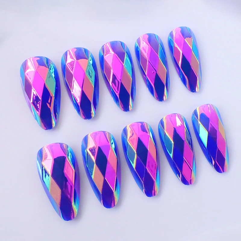 Dekorative Acryl Stiletto Nagelspitzen Karnz
