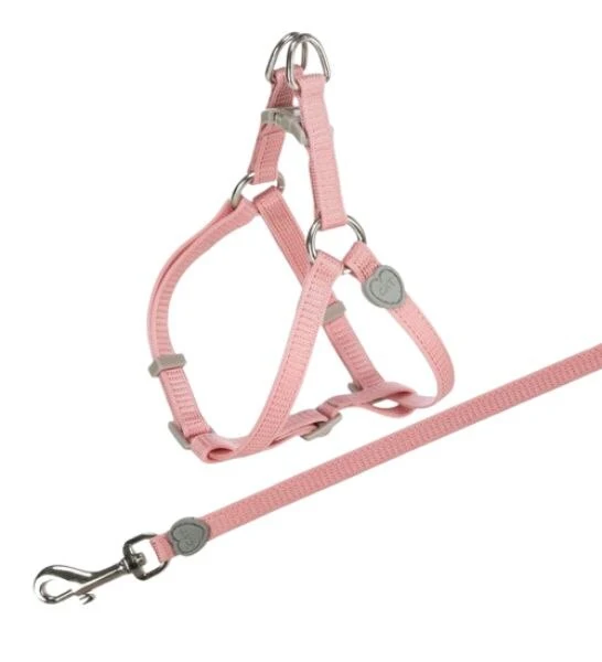 Trixie Adjustable One Touch Nylon Harness With Leash For Cats