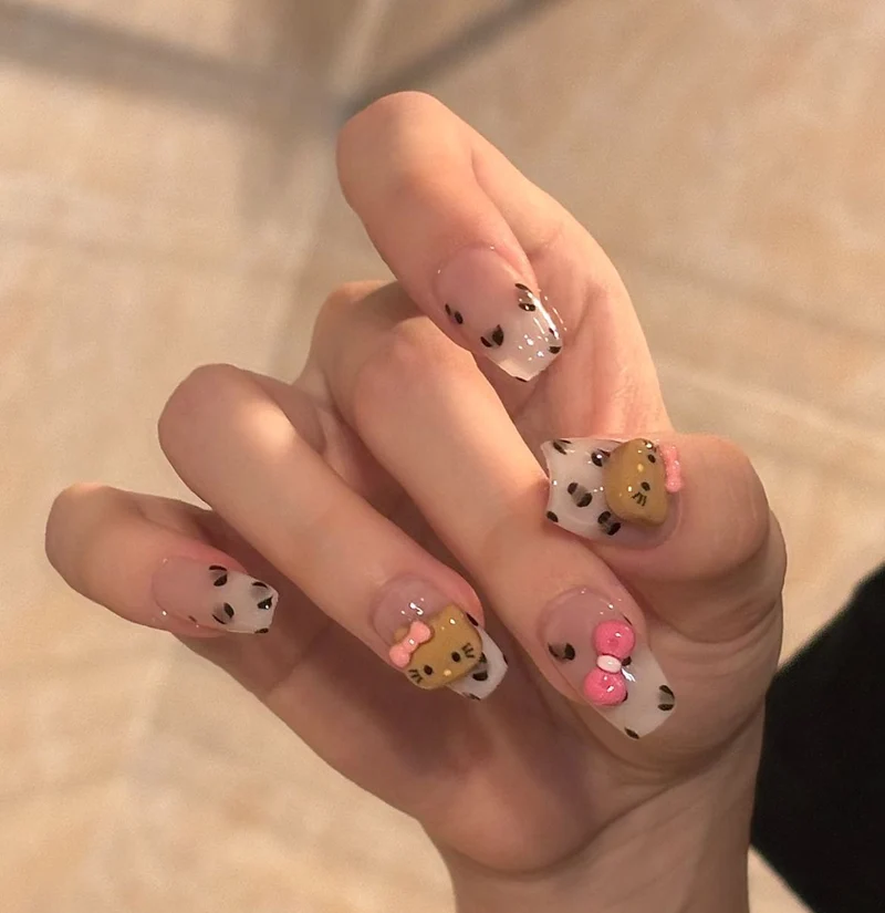 Dekorativer 3D Nagelkunst-Kit Karnz