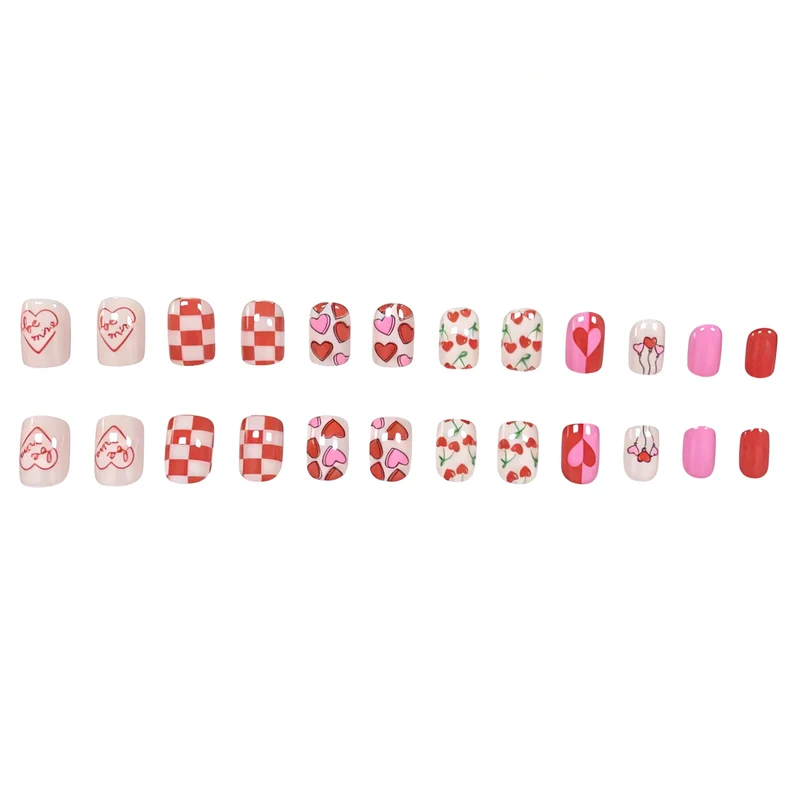 Kreatives Valentinstag Nageldesign Karnz
