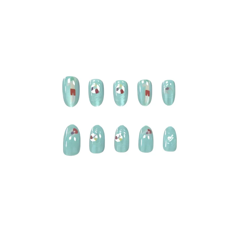 Kreative Sommer-Nagelkunst-Verstärkungen Karnz