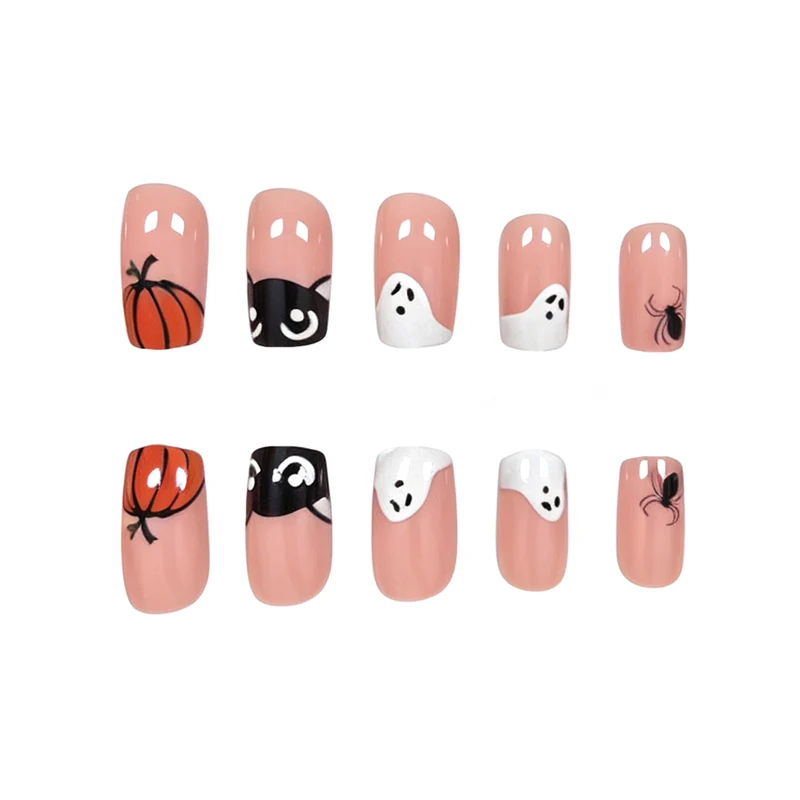 Kreative Halloween-Themen Nagelkunst-Verzierungen Karnz