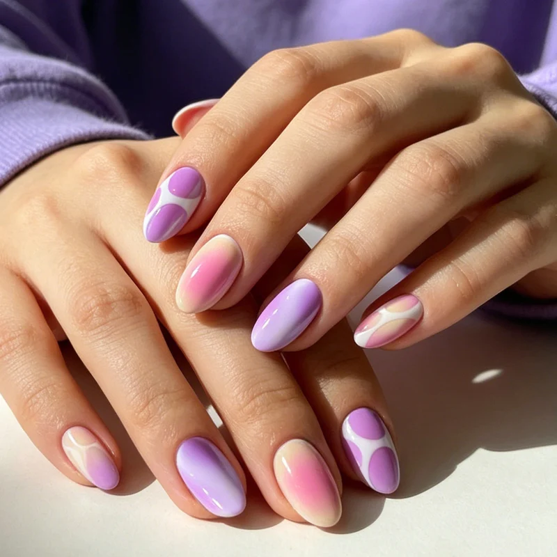 Kreatives Gradient-Nagelkunst-Set Karnz