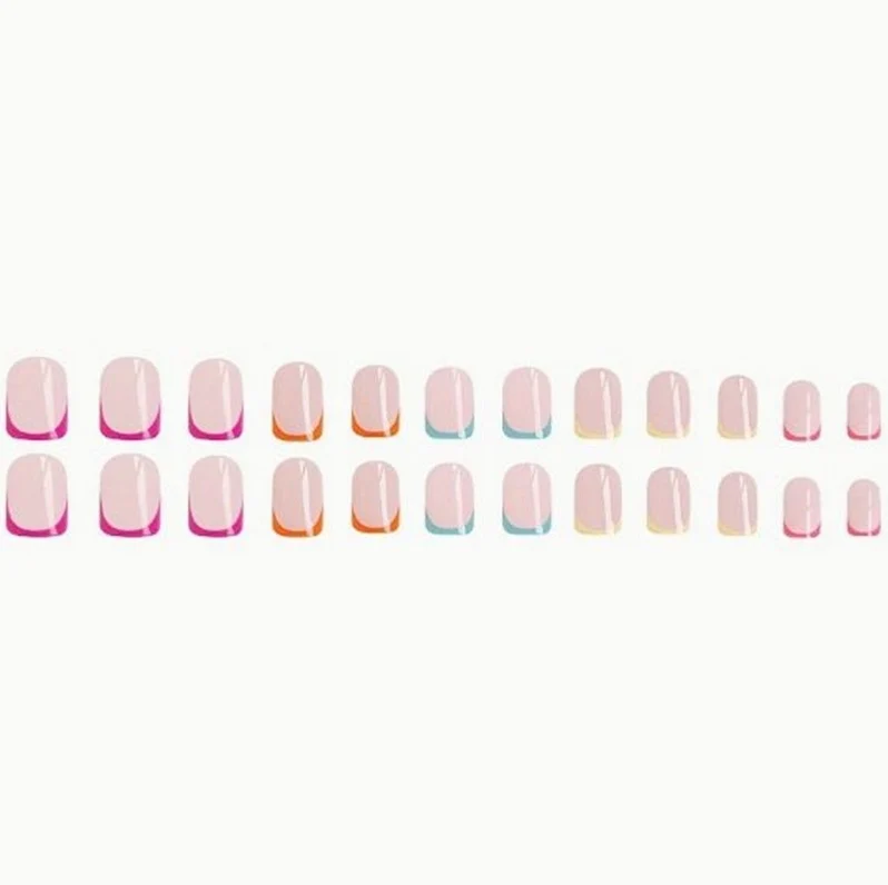 Kreative Französische Spitzen Nagelkunst Karnz