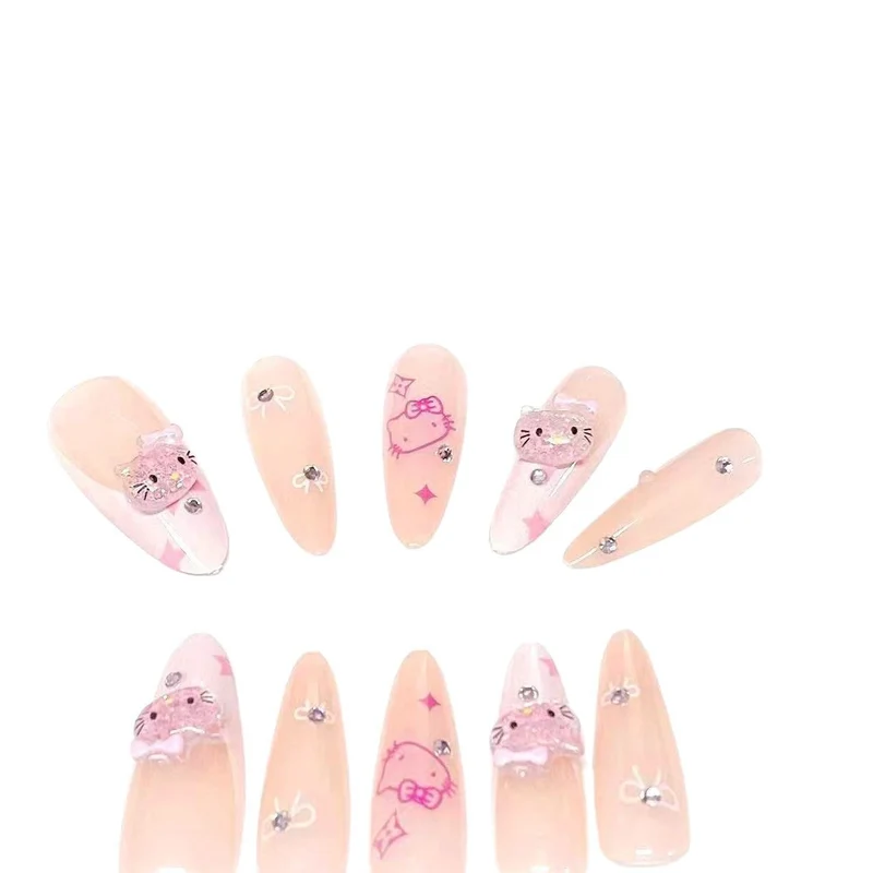 Kreative Cartoon Nagelkunst Karnz
