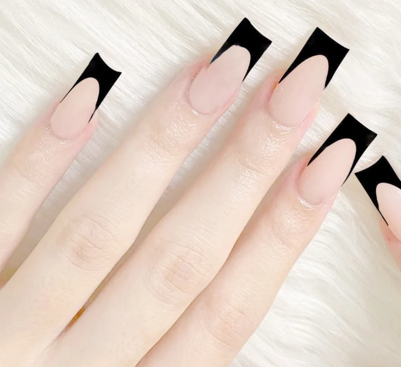 Klassische Französische Spitze Nagelverstärkungen Karnz