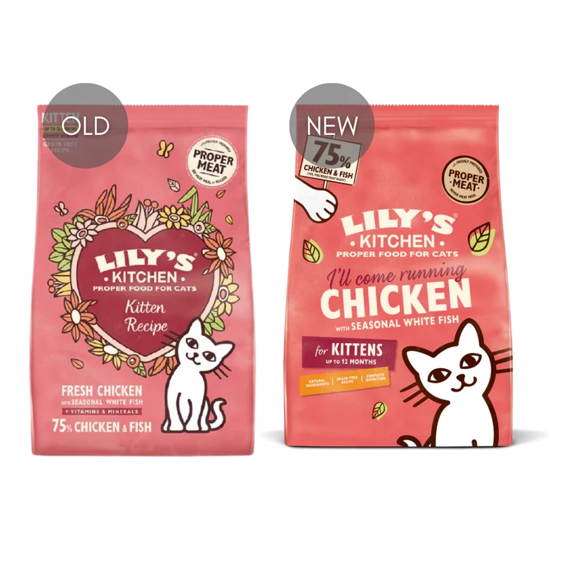 Lily's Kitchen Chicken & White Fish Kitten Dry Food