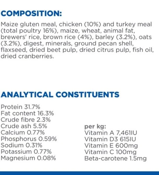 Hill's Science Plan Perfect Digestion Chicken & Brown Rice Cat Dry Food