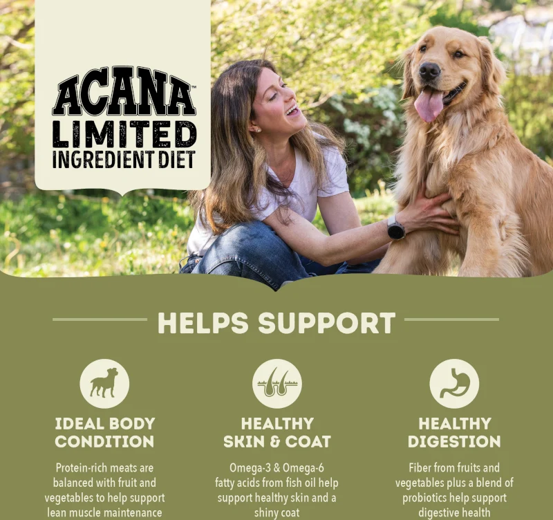 Acana Yorkshire Pork Grain-Free Dry Dog Food 2KG