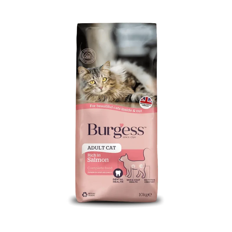 Burgess Complete Scottish Salmon Adult Cat Dry Food