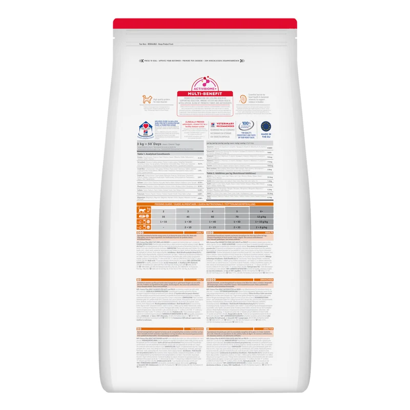 Hill's Science Plan Chicken Adult Dry Cat Food