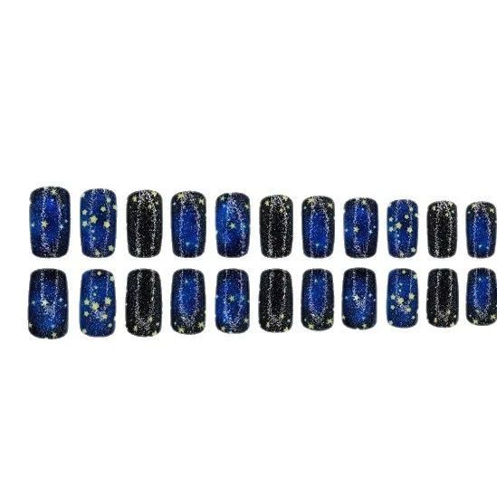 Himmlische Galaxie Nagelkunst Karnz