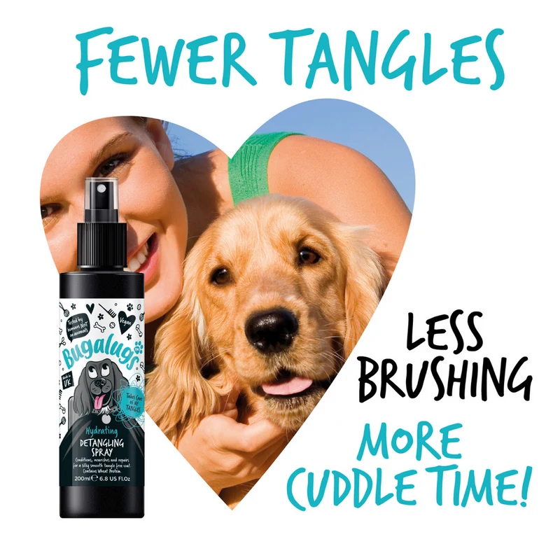 Bugalugs Hydrating Detangling Dog Spray 200ML
