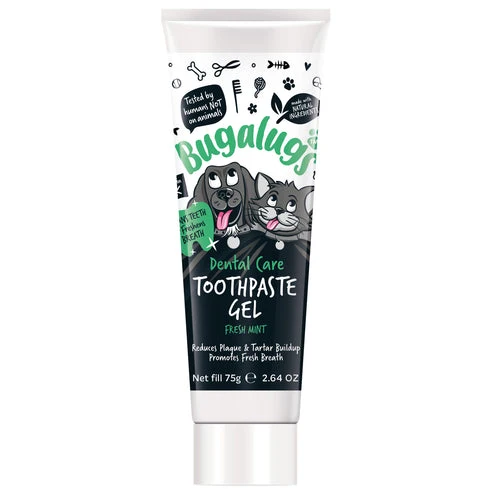 Bugalugs Dental Care Toothpaste Gel for Dogs & Cats - 75G