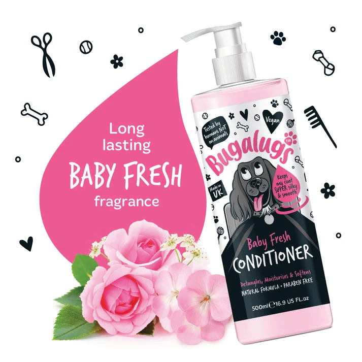 Bugalugs Baby Fresh Dog Conditioner - 500ML