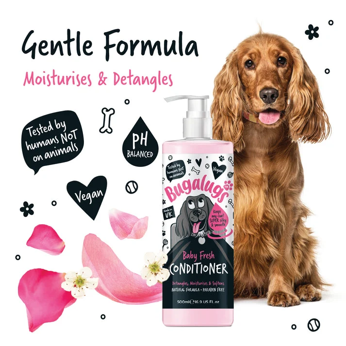 Bugalugs Baby Fresh Dog Conditioner - 500ML