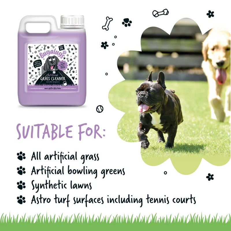 Bugalugs Artificial Grass Cleaner Lavender Scent 1L