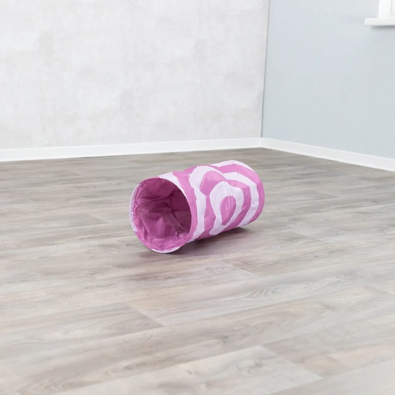 Katzen Spieltunnel mit integrierter Raschelfolie