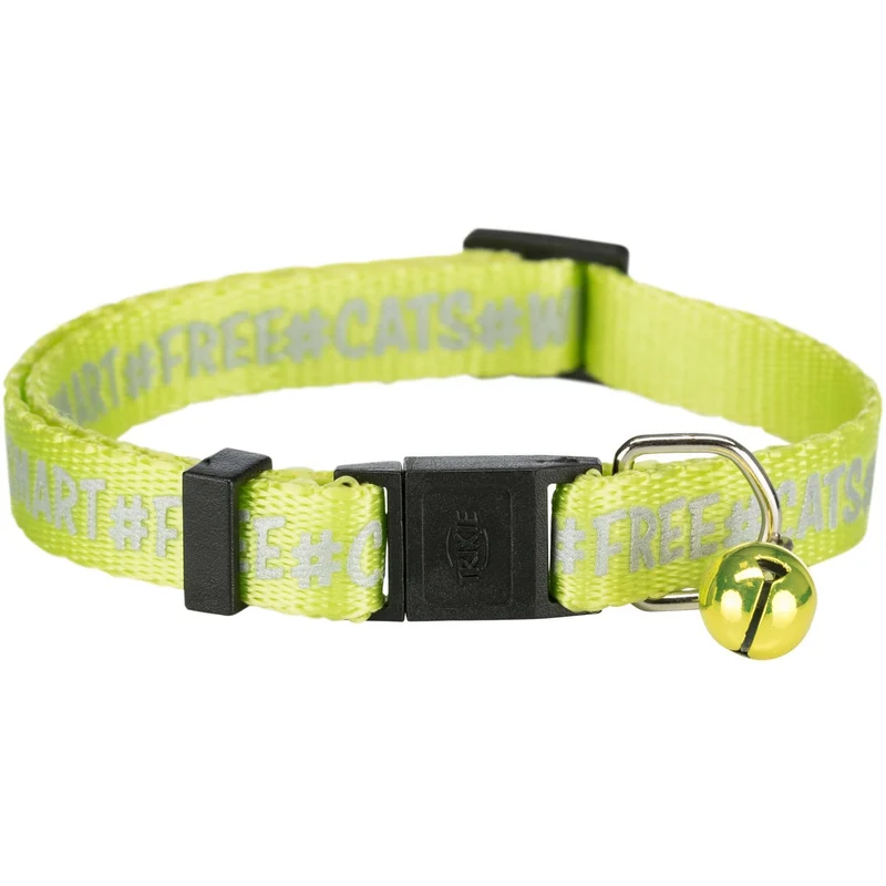 Katzen-Halsband, Motiv reflektierend, Nylon