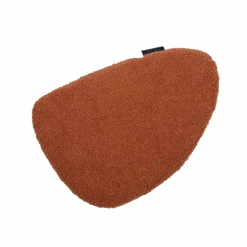 D&D Home Pebble Dog Head Pillow - ORANGE/39X26X7.5CM