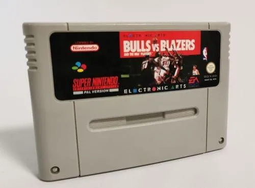 Bulls vs. Blazers (SNES - Super Nintendo)