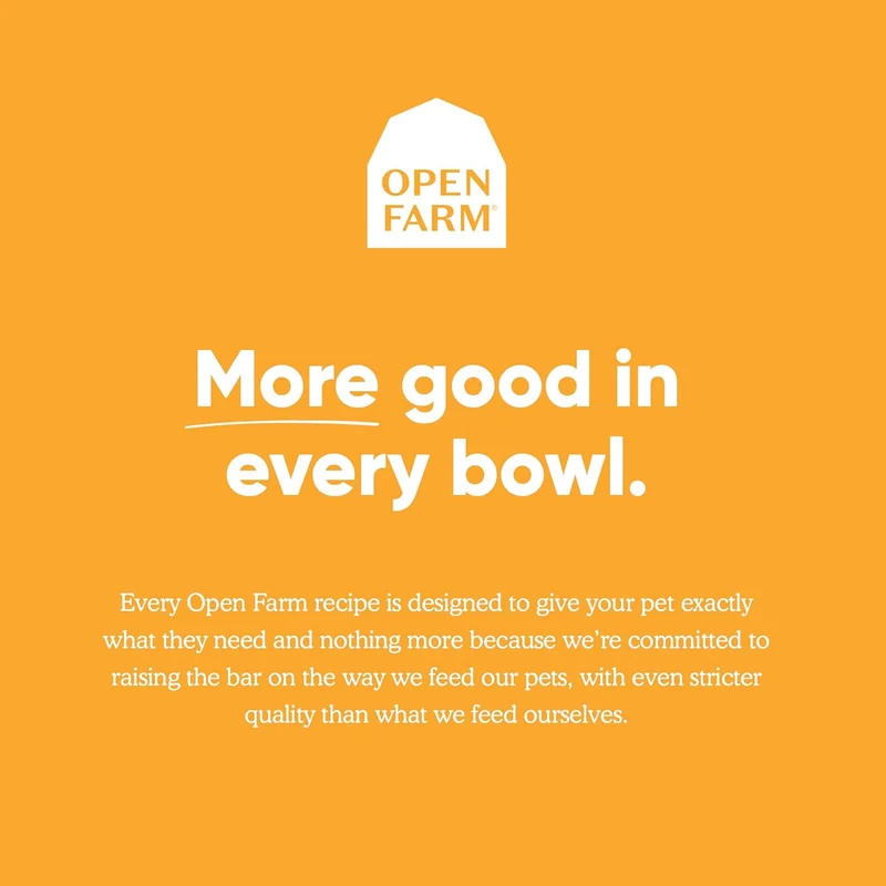 Open Farm Harvest Chicken Bone Broth Meal Topper for Dogs & Cats 12OZ