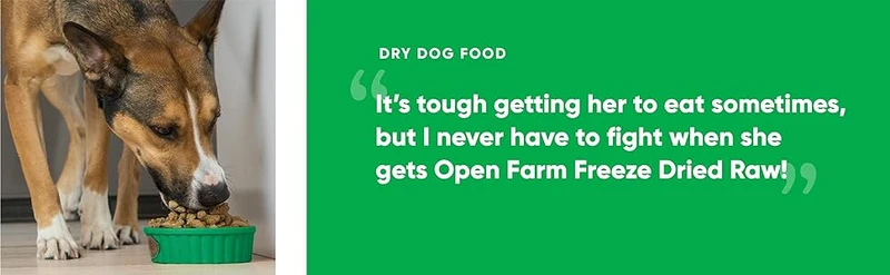 Open Farm Freeze Dried Harvest Chicken Recipe Dry Dog Food 99G