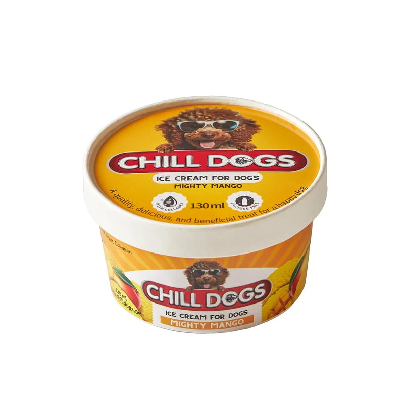 Chill Dogs Party Box Ice Cream Dog Treats 4x130ml