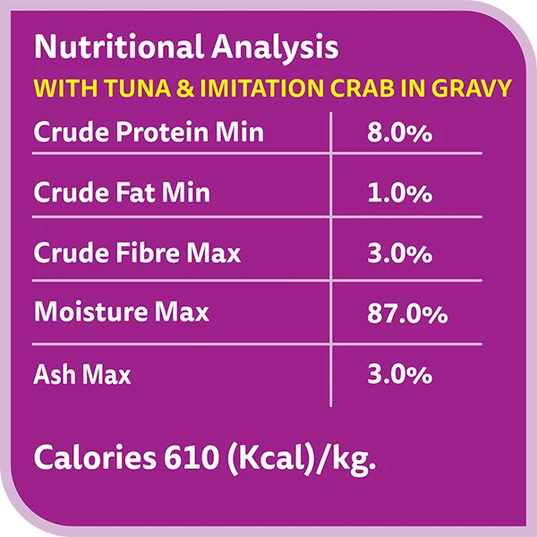Whiskas 1+ Years Tasty Mix of the Sea Collection Wet Cat Food In Gravy 12X70G