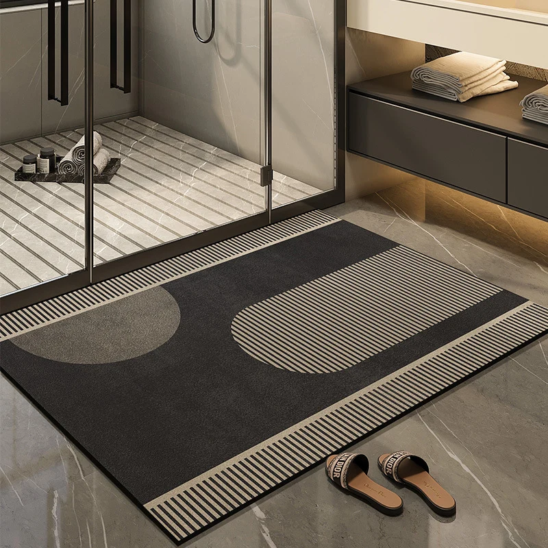 Luxuriöser Badezimmer-Teppich