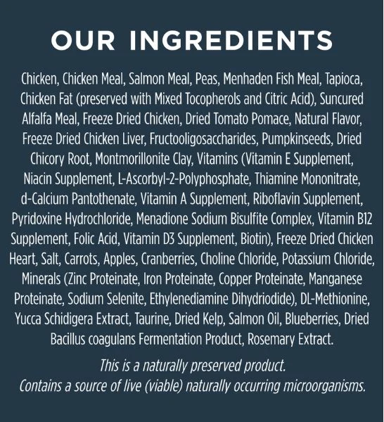 Instinct Raw Boost Grain Free Indoor Health Chicken Dry Cat Food 5lbs
