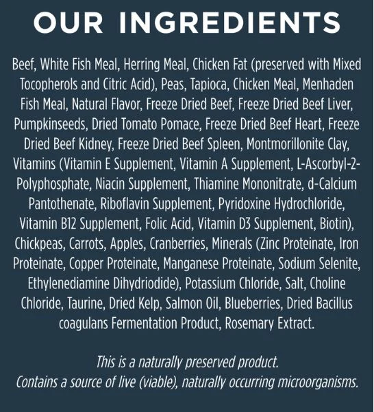 Instinct Raw Boost Grain Free Kibble Real Beef Dry Dog Food