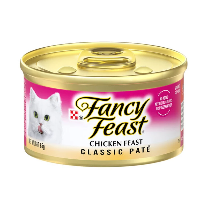 PURINA Fancy Feast Chicken Classic Pate Wet Cat Food 85G