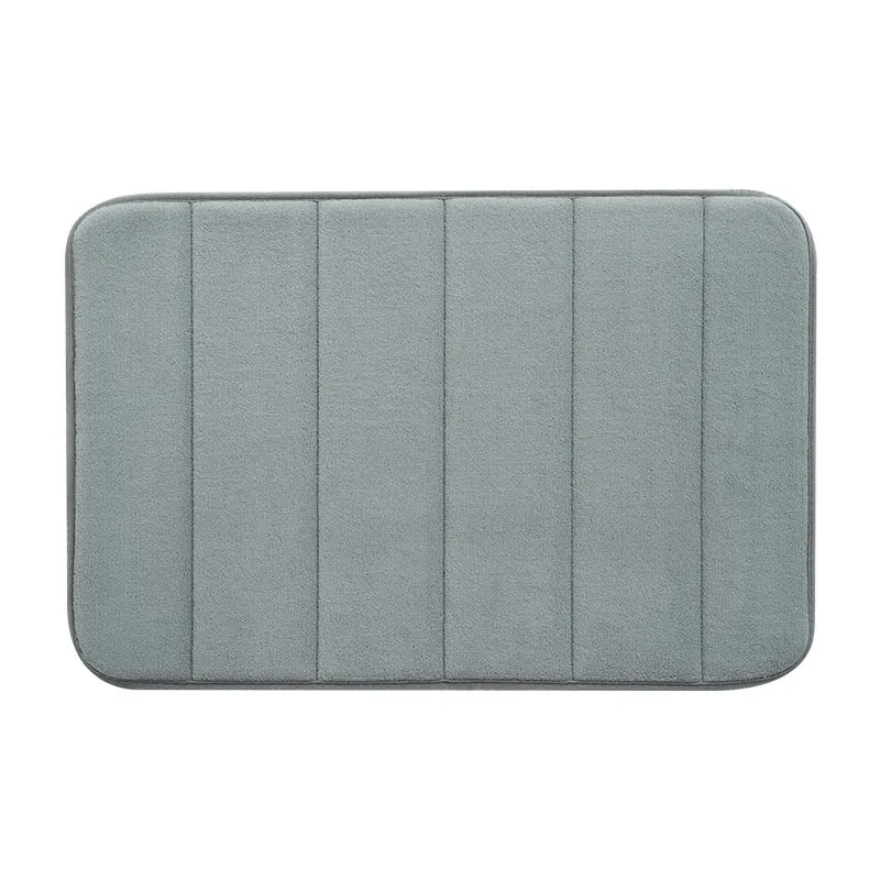 Plüsch-absorbierende Badmatte