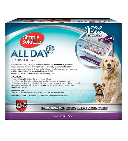 Simple Solution All Day Premium Dog Pads 100pcs