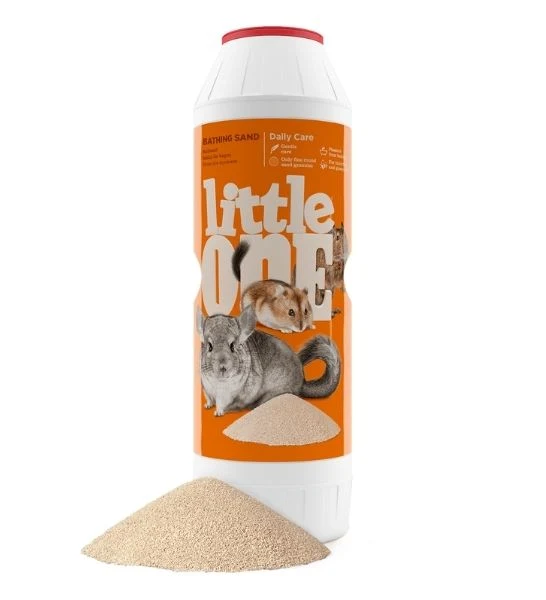 Little One Bathing Sand for Chinchillas and Other Small Pets 1kg