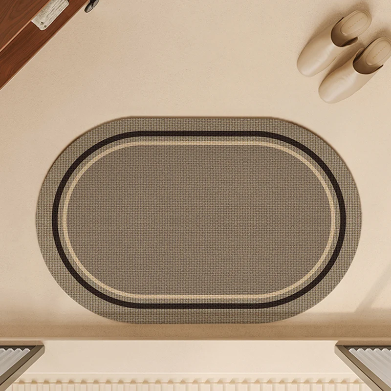 Oval Indoor Fußmatte
