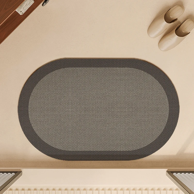 Oval Indoor Fußmatte
