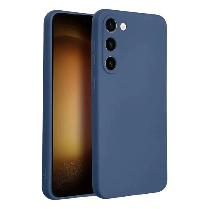 Galaxy S23 Handyhülle / Backcase Silikon blau