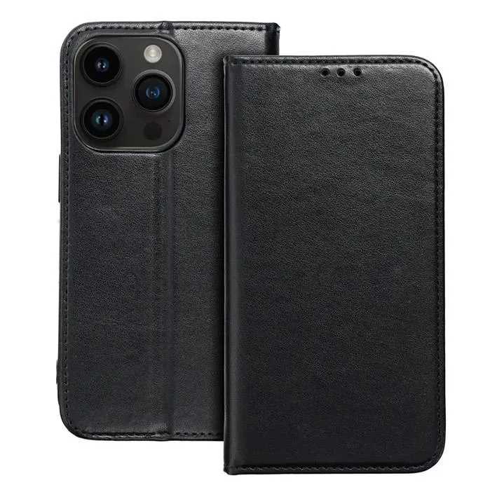 iPhone 14 Pro Max Magnet Book Smart Schwarz