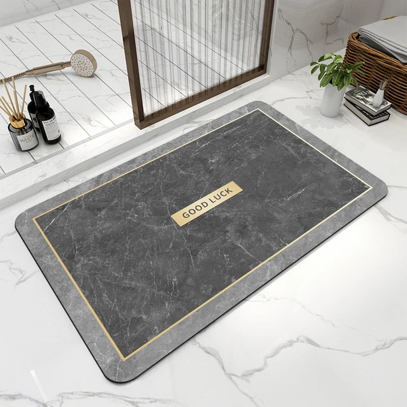 Elegante dekorative Badmatte