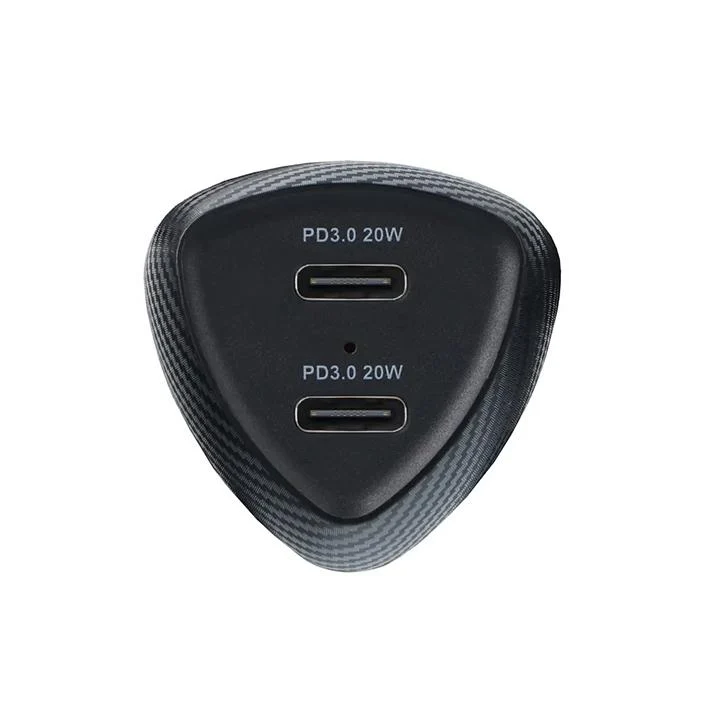 KFZ - Ladegerät USB C 3.0 Schwarz
