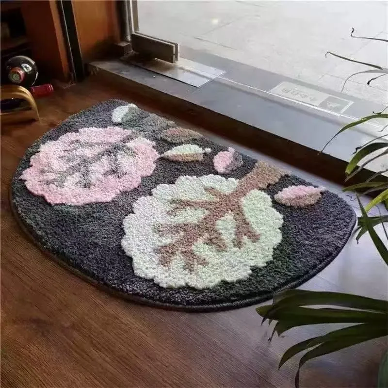 Niedlicher katzenmotivierter Badezimmermatte
