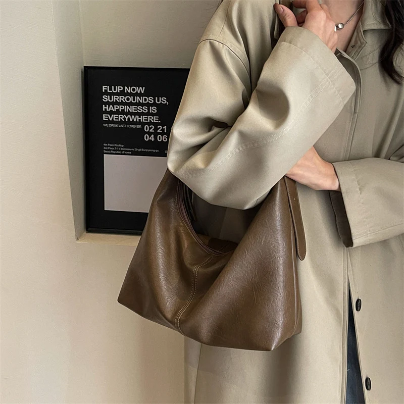 Weiche Leder Schultertasche
